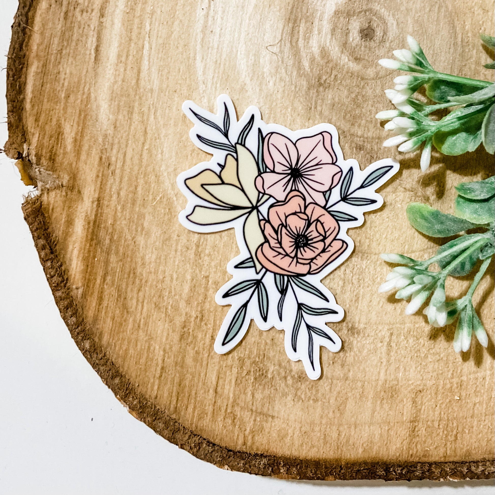 Modern Flower Sticker